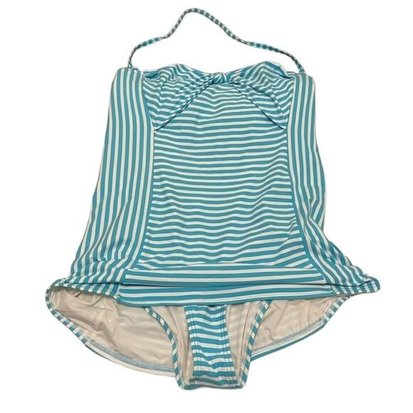 STRIPPED BEACH SWIMSUIT - Picture 4 of 4